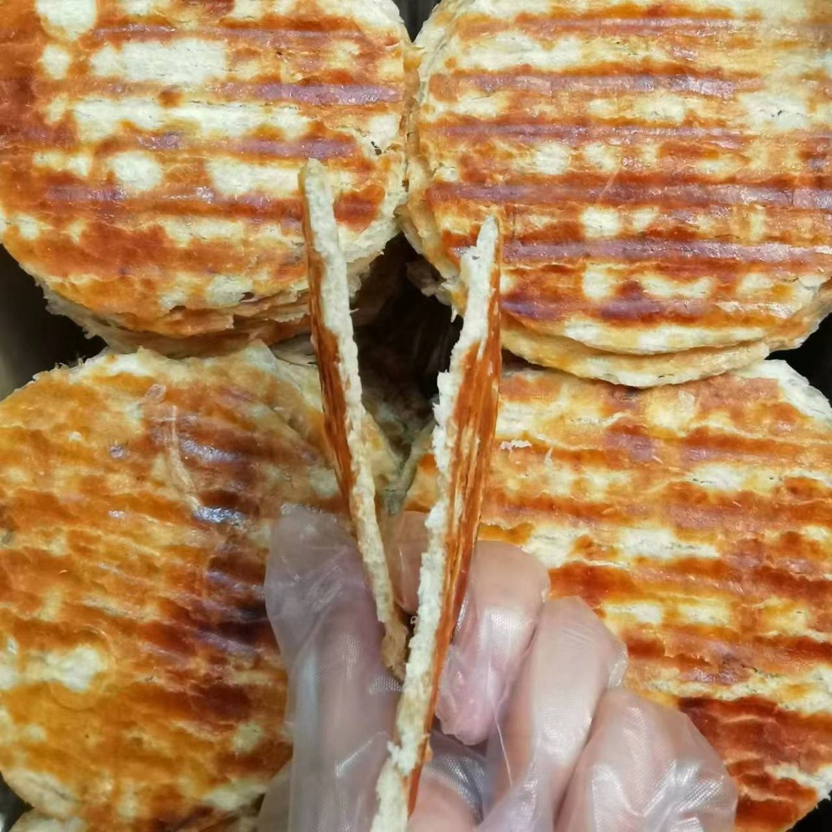 北海特产香烤鱼片即食海味零食小吃办公室孕妇儿童圆鱼片伴手礼