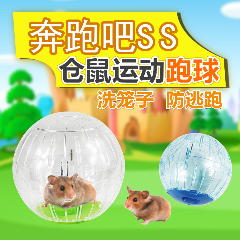 仓鼠跑球玩具运动球滚球健身球