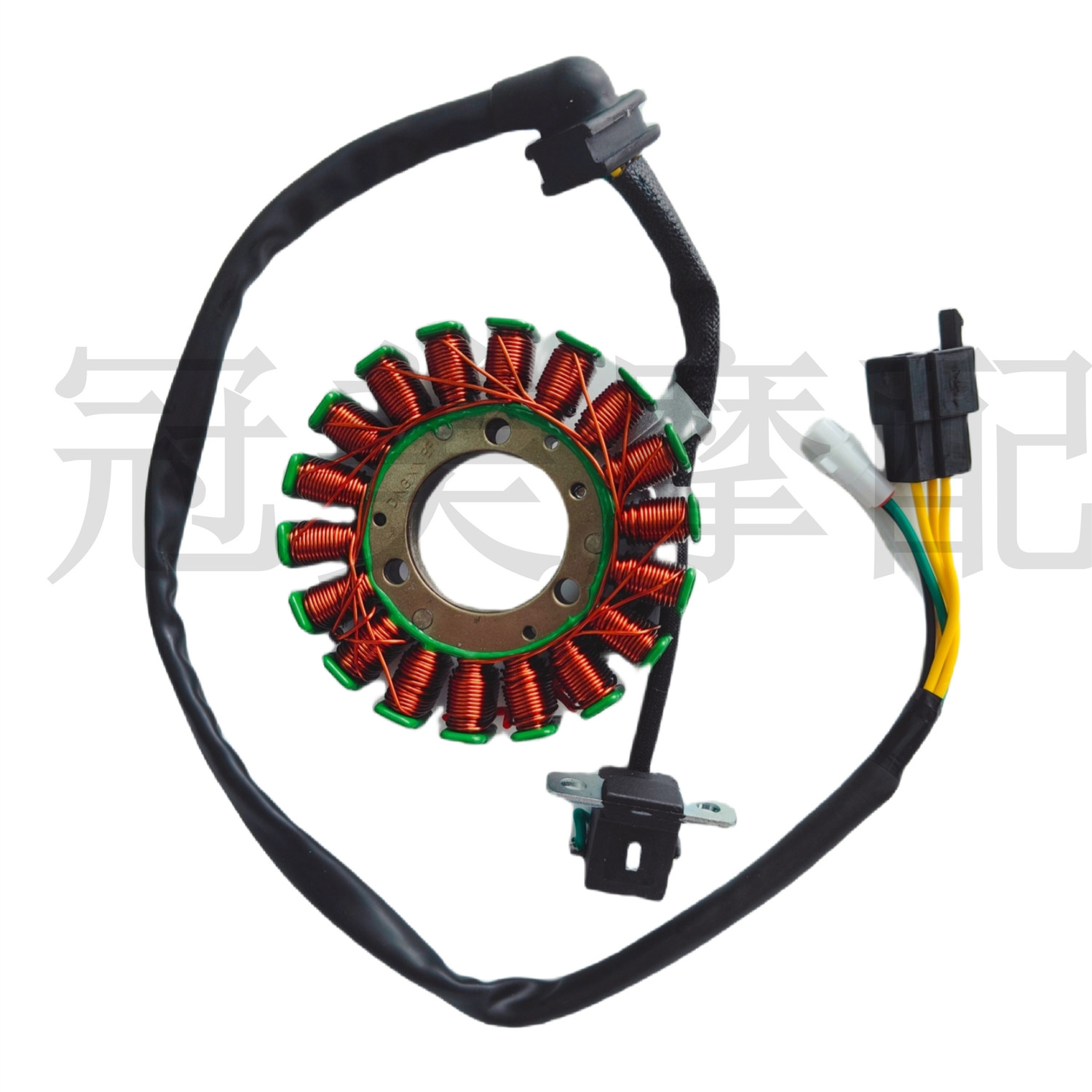 适用铃木悍骏GR悍道GA150酷彪QS150-5/6/7/8/910磁电机线圈定子