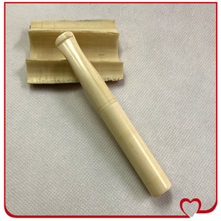 特价 天然猛犸牙白牙白精品烟嘴适合6mm滤芯粗细烟俩用 包邮