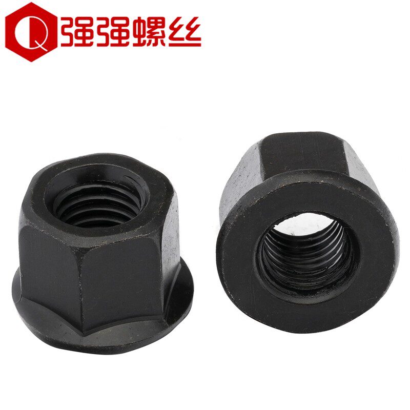 高法兰带垫螺帽六角加高厚螺母模具压板罗母M8M10M12M14M16M20M30