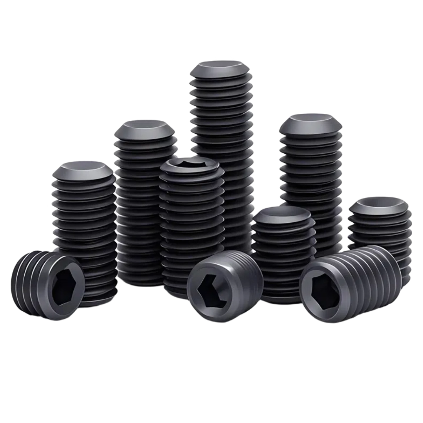 12.9内六角凹端紧定基米螺丝机