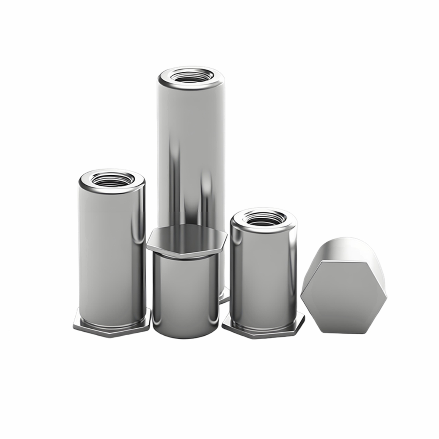 强强品牌盲孔螺母柱铆柱