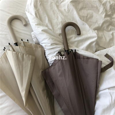 ooahz我家才有同色ins长柄雨伞