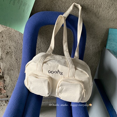 ooahz自制小众设计包包尼龙绗缝