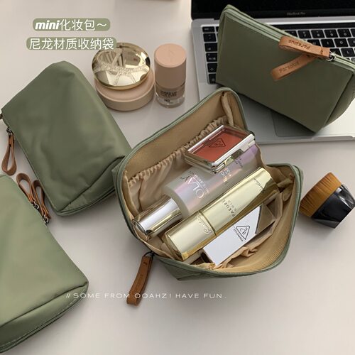 防水尼龙便携旅行小化妆包收纳袋