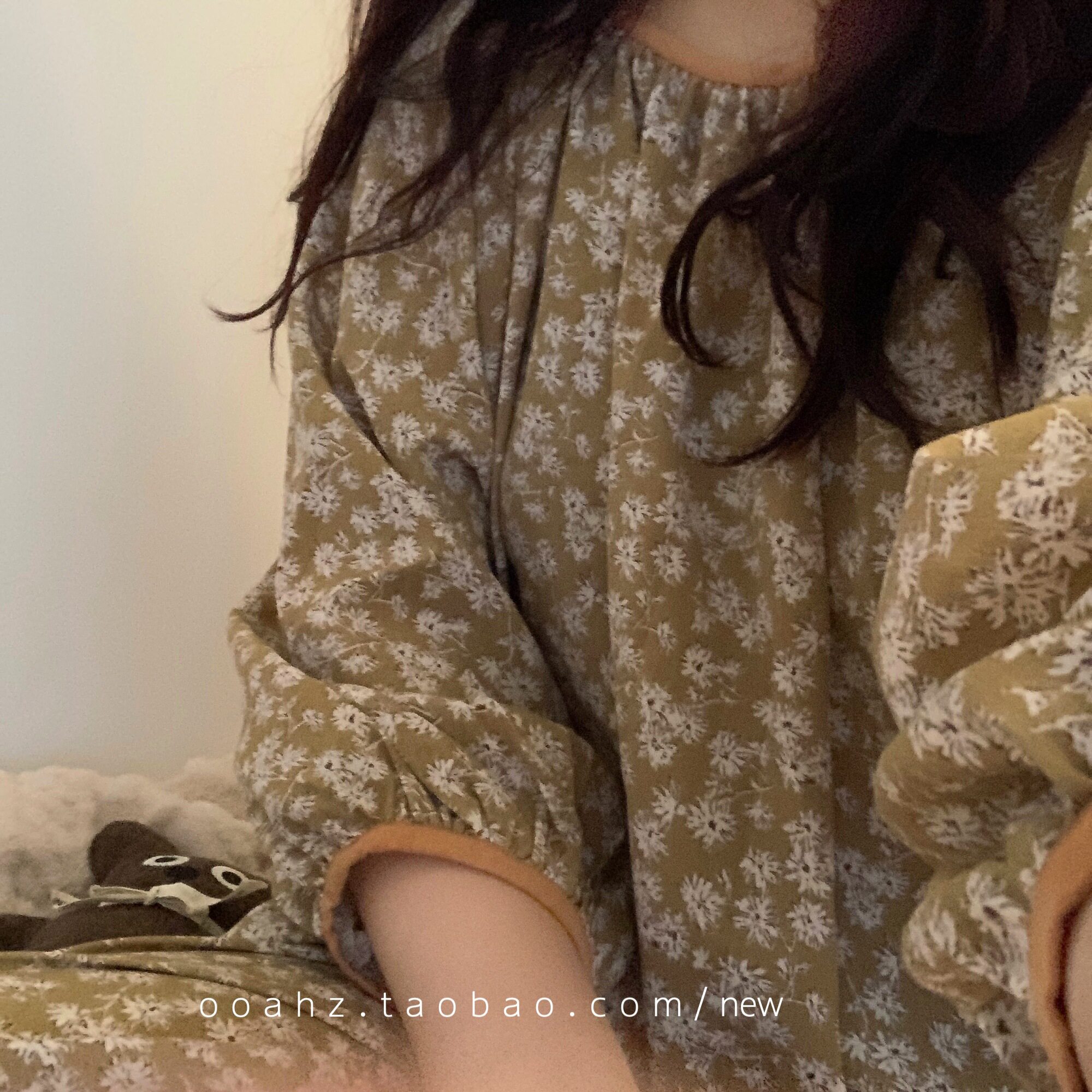 ooahz女雪纺睡衣家居服套装