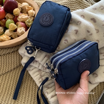 三层随身小包ooahz尼龙零钱包