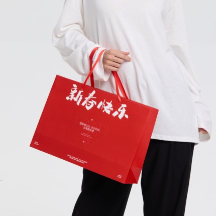网红购物袋子女装店手提袋服装店手提袋定制童装纸袋包装袋定制袋