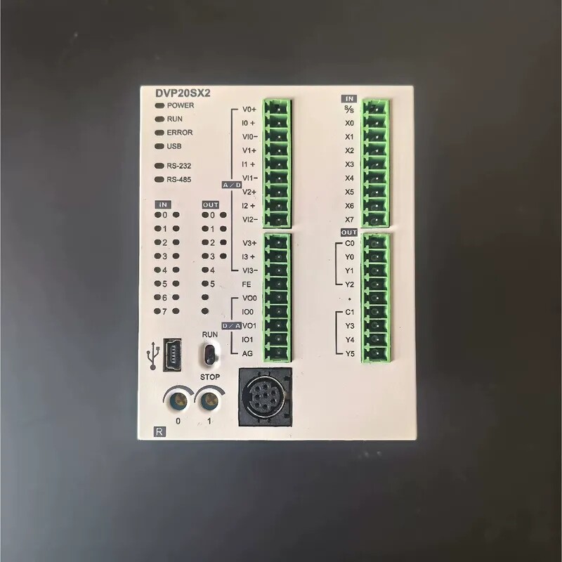议价台达PLC控制器:DVP20SX211R，数量一个，成色如图图片