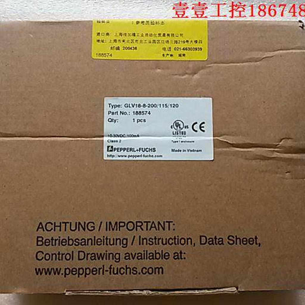 议价全新   进口/P+F光电开关 GLV18-8-200/115/120请速下单图片