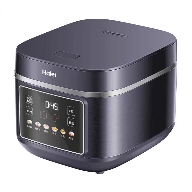 海尔新品电饭煲食尚炫彩触控智能预约方煲家用4升正品包邮