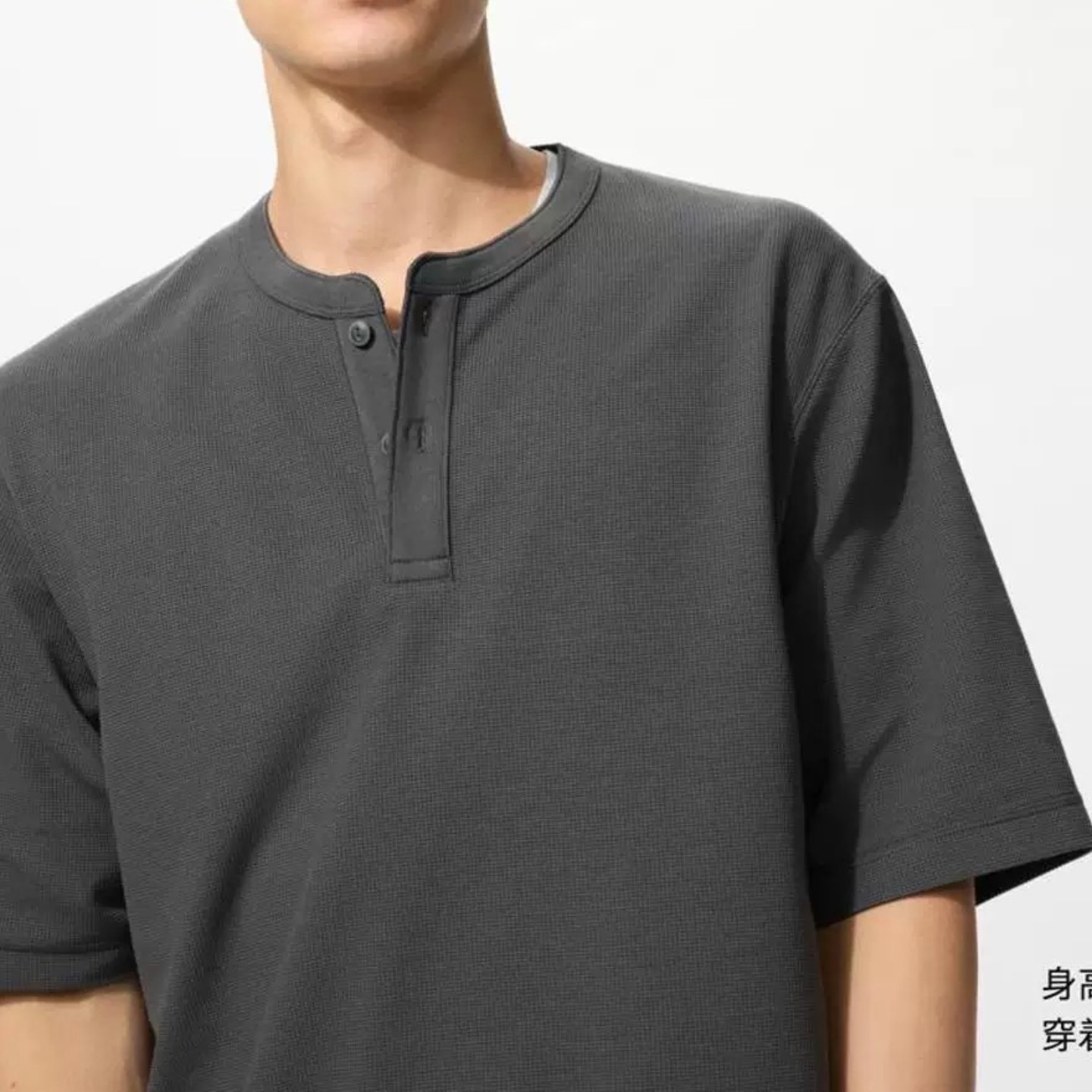 重磅华夫格短袖t恤男纯棉宽松水洗做旧 美式复古夏圆领半袖休闲潮