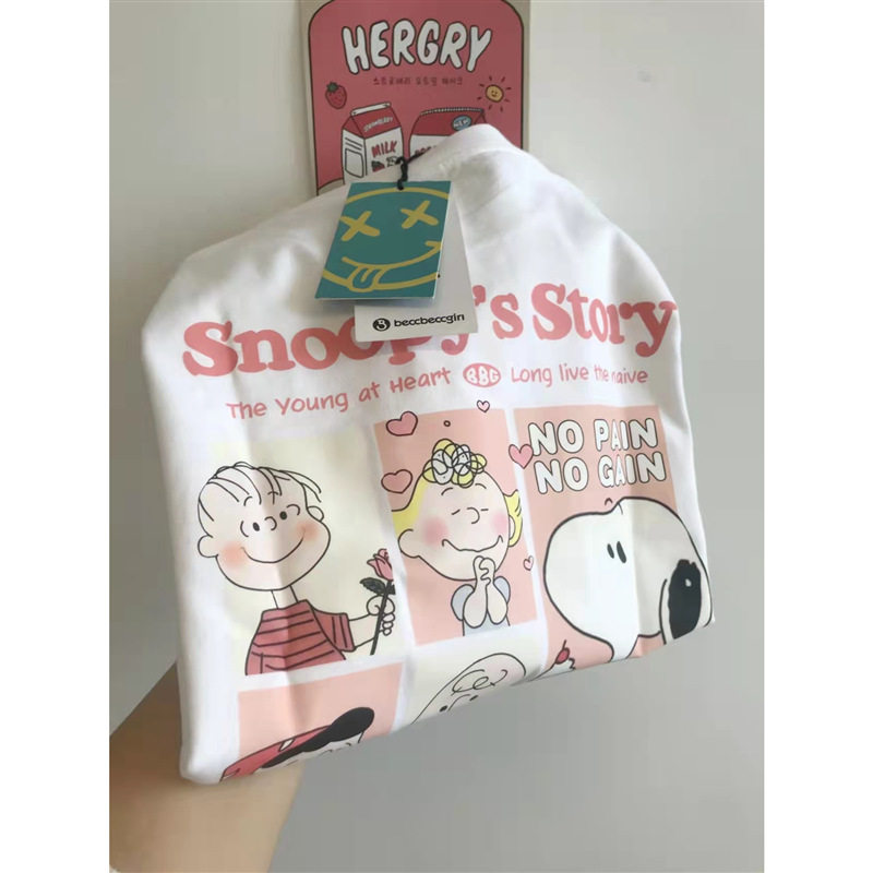 美式vintage纯棉特大码短袖t恤女夏季宽松200斤加肥显瘦胖mm上衣