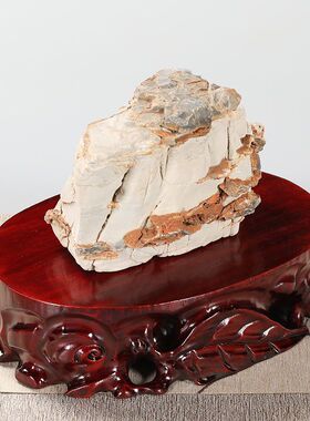 实木奇石茶壶鱼缸工艺品底座摆件椭圆加厚佛像花盆花瓶托架装饰品