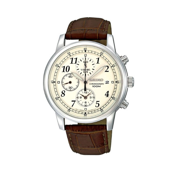 SEIKO/精工手表 SNDC31/SNDC33 真皮表带时尚潮流 美行正品现货
