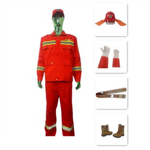 森林消防服纯棉扑火服50次阻燃防护服抢险救援直贡缎防静电防火服