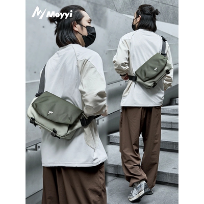 Clean Knоck斜挎包大容量胸包外出通勤便携包邮差包快速反应挎包