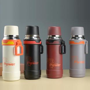 大容量保温316不锈钢保温杯学生运动便携水壶户外车载保温壶