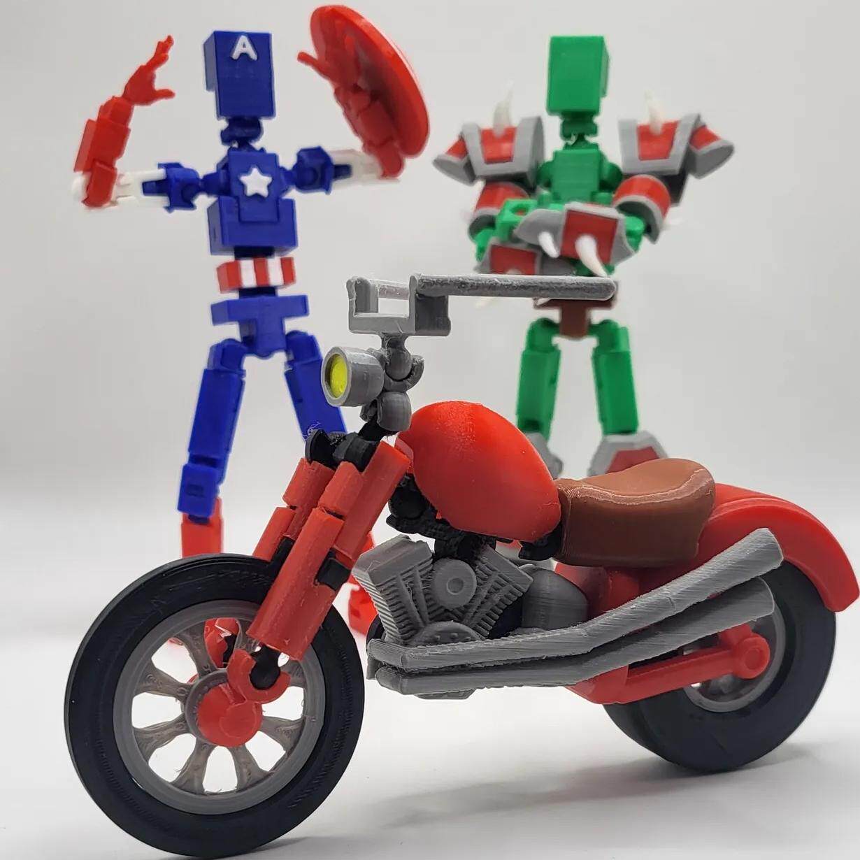 打印多关节可动模型玩具