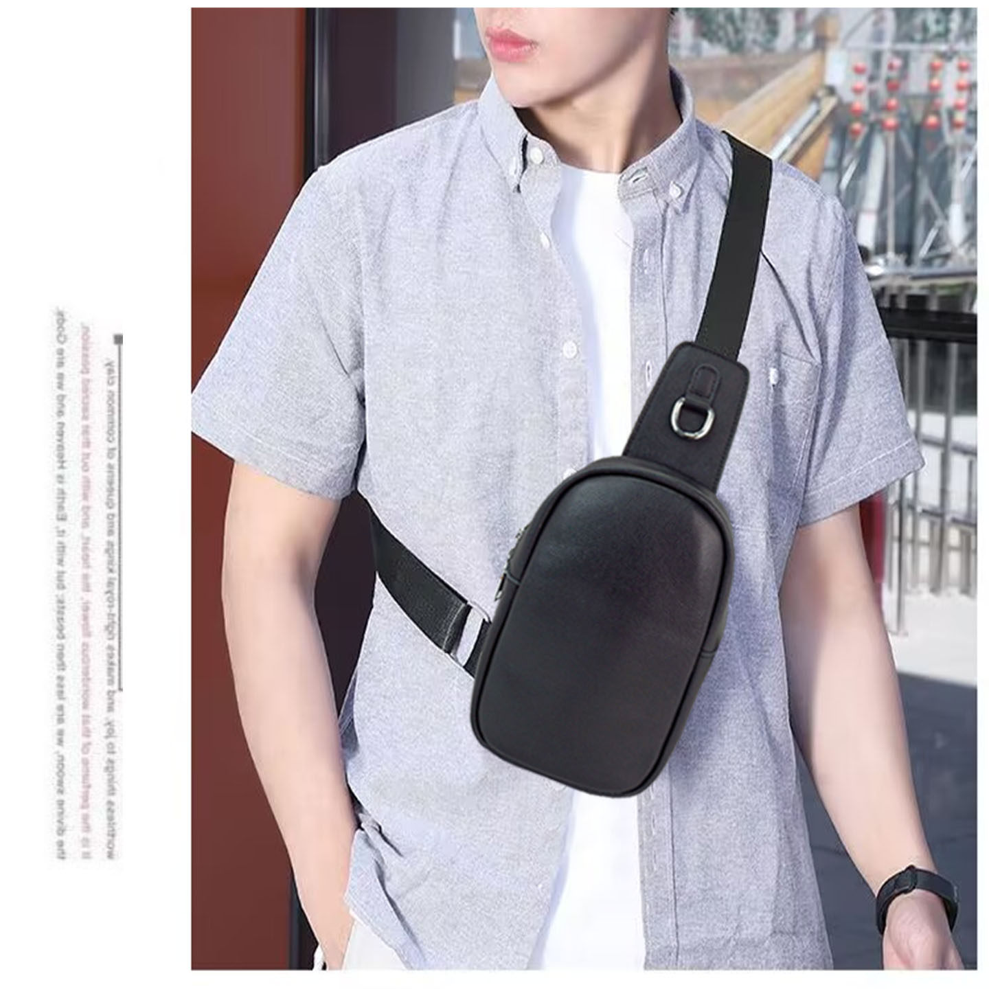 2026新款男女时尚胸包斜跨包手机包真皮背包迷你单肩胸前休闲小众,箱包皮具/热销女包/男包,胸包,淘宝优惠券,粉丝福利购,淘宝优惠卷