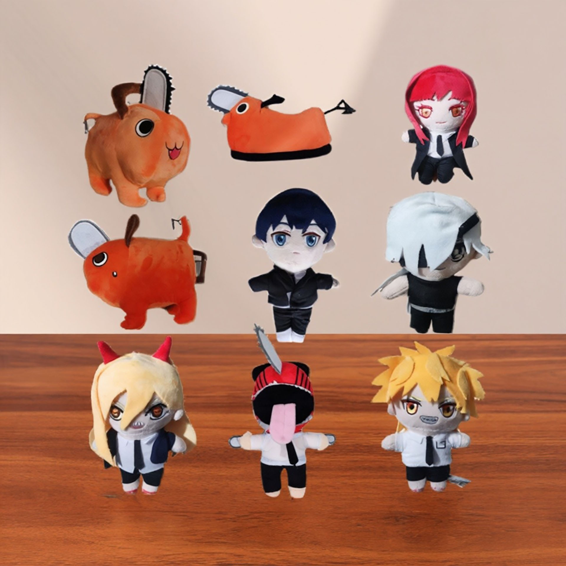 波奇塔电锯人毛绒玩具公仔玩偶