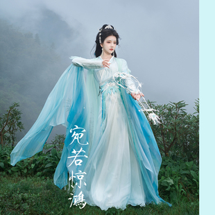 宛若惊鸿【玉山青 尾款】影视神仙系列 | 原创清冷仙侠窄袖大摆