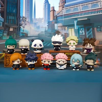 咒术回战盲盒第二季日常q版手办虎杖五条悟周边动漫公仔摆件礼物