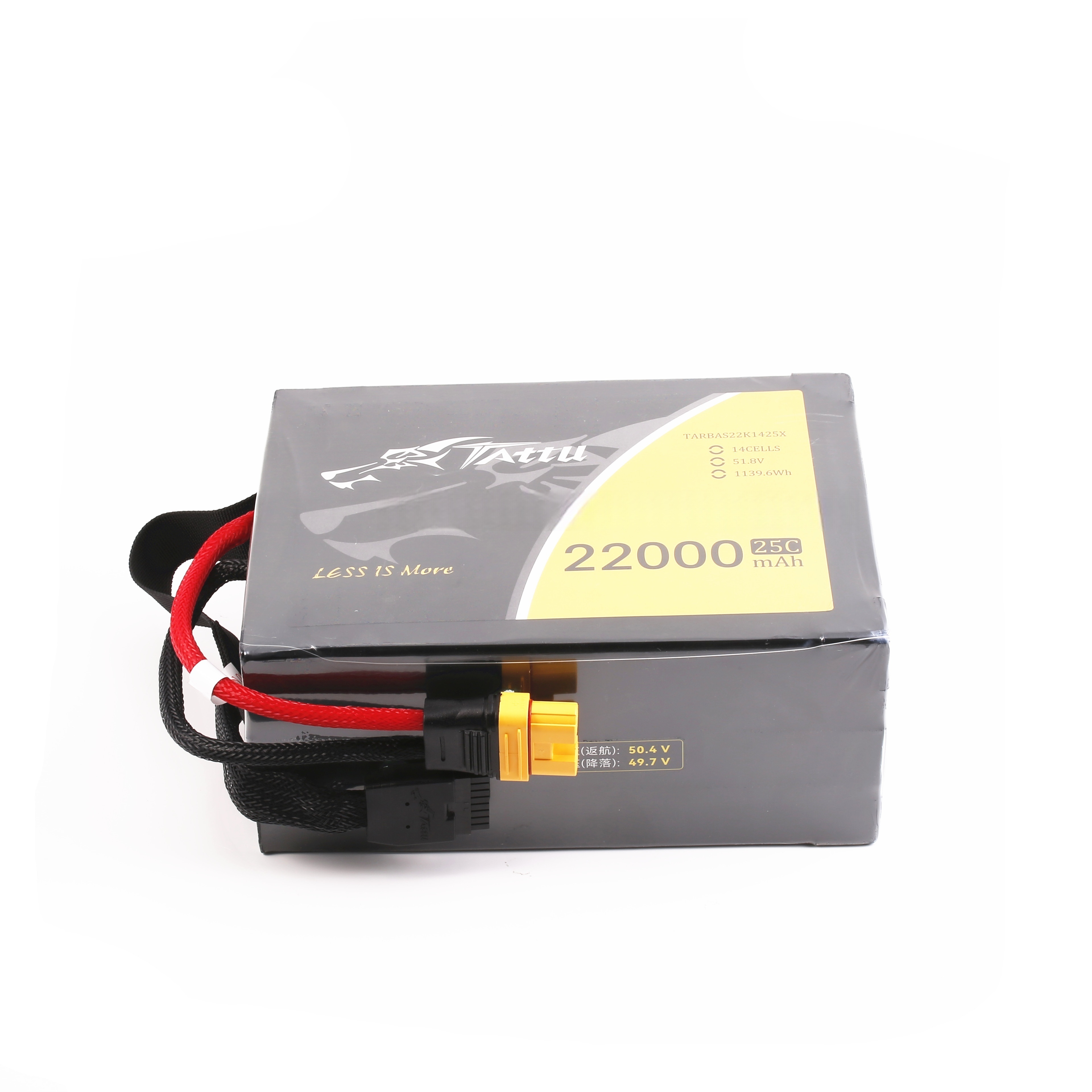 TATTU格氏22000mah 14S G-Tech智能平衡头教育培训植保无人机电池