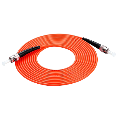 波钢ST/UPC-ST/UPC多模62.5/125单芯3.0MM光纤跳线尾纤连接线光纤线电信级1米可定制 50/125