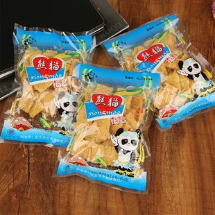 新款内蒙古扎兰屯熊猫锅巴特产袋粗粮锅巴玉米小米大米咸口包