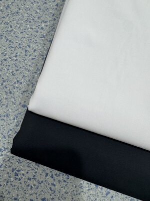 纯棉60支高密府绸黑白衬衣裙子内里辅料连衣裙布料长3米宽1.45米