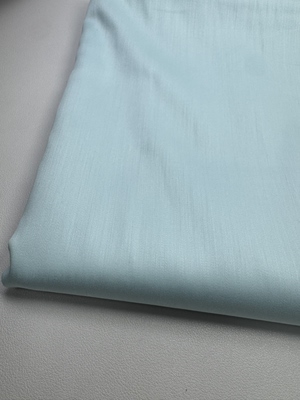 纯棉贡缎浅蓝色60支衬衣裙子连衣裙床品居家服手工diy布料面料