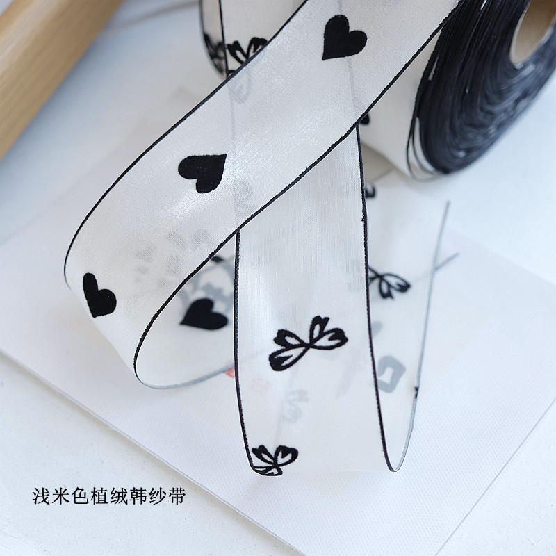 4cm米色韩纱植绒韩版纱带蝴蝶结布艺布带diy手工发饰材料包装缎带,居家布艺,丝带/绸带/布带,淘宝优惠券,粉丝福利购,淘宝优惠卷