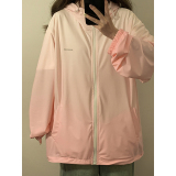 防晒指数50+！中性渐变冰丝防晒衣美式户外宽松外套女类7815-P60，女装防晒衣，电商C213(原B265)