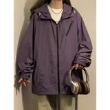 UPF50+夏季新款港风户外皮肤衣美式宽松情侣防晒衣女7823-特P48，女装防晒衣，电商C213(原B265)