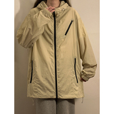 UPF50+夏季新款港风户外皮肤衣美式宽松情侣防晒衣女7823-特P48，女装防晒衣，电商C213(原B265)