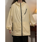 UPF50+夏季新款港风户外皮肤衣美式宽松情侣防晒衣女7823-特P48，女装防晒衣，电商C213(原B265)