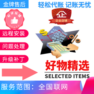 浪潮财务管理软件正版E1000永久单机网络加密锁会计代理记帐软件