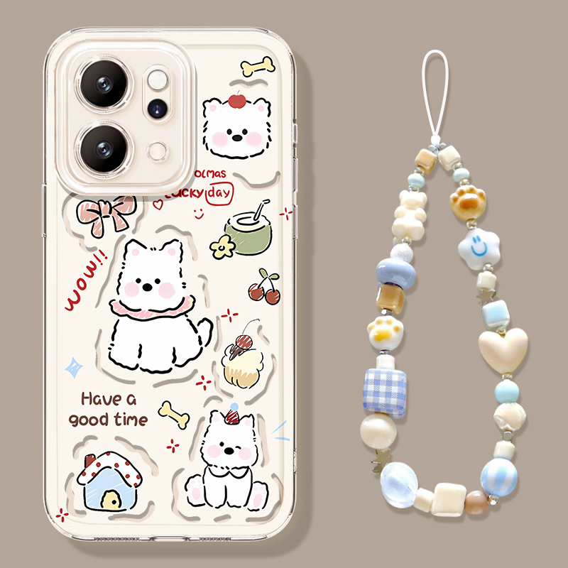 撞色二合一透明软胶保护