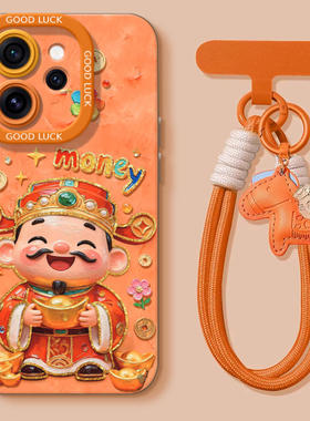 新年财神适用opporeno15手机壳8/7保护套reno12硅胶4新款reno13防摔马年3女6/52026新年reno14pro高级pro9se1