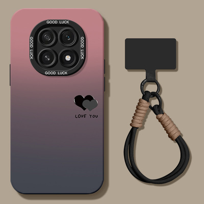 适用oppoa6gt手机壳a6新款oppoa5pro硅胶a3挂绳a2pro指环a1全包a11防摔a97/a95渐变ins爱心a93s女a92s保护套