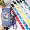 mobile phone Lanyard halter rope Removable rotate Female models Cartoon personality originality Two-in-one Lanyard