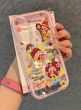 适用vivos30promini手机壳透明s30新款s20防摔s19pro全包s18撞色星星小人s17e简约s16硅胶vivo女viv0保护12套