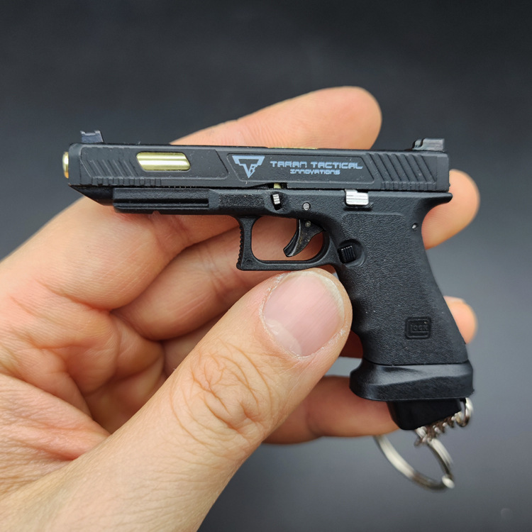 合金帝国1:3 GLOCK34 TTI疾速追杀2抛壳版钥匙扣模型摆件吃鸡玩具 模玩/动漫/周边/娃圈三坑/桌游 游戏/电竞实物周边 原图主图