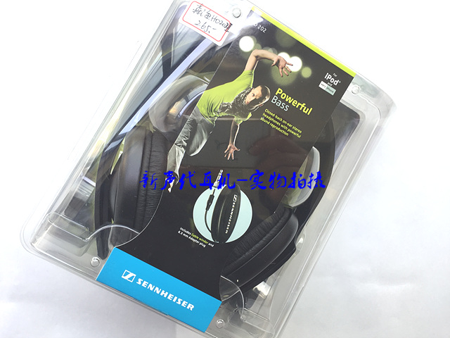 SENNHEISER/ɺ£Èû¶û HD202 II ¾¢±¬Ó°Òô£¬DJ֮ѡ£¬Ëͱ¸Óú£Ãà