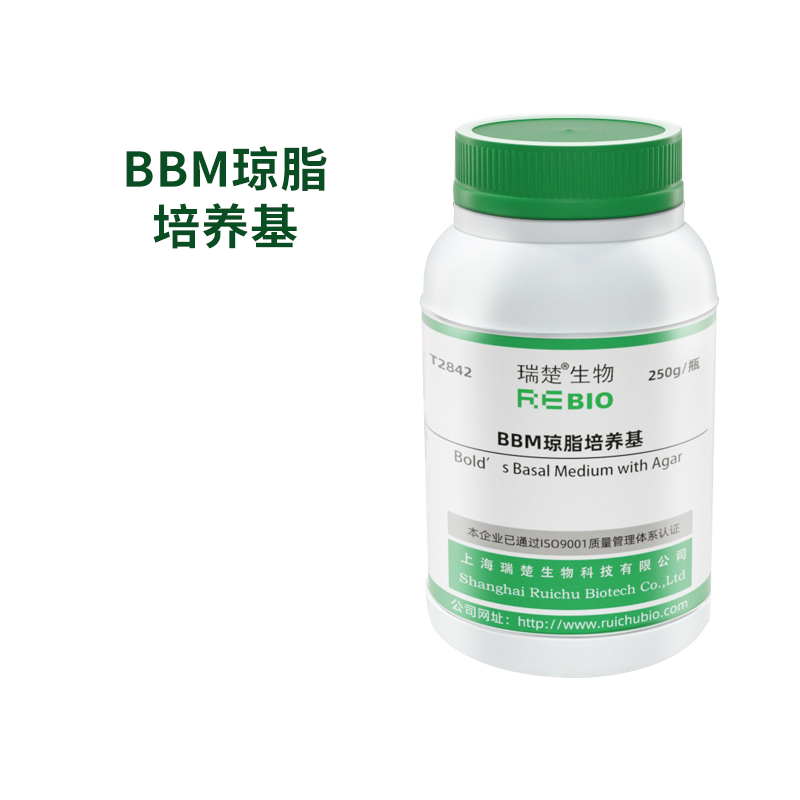 BBM琼脂培养基干粉培养基 100g/瓶 瑞楚生物T2842