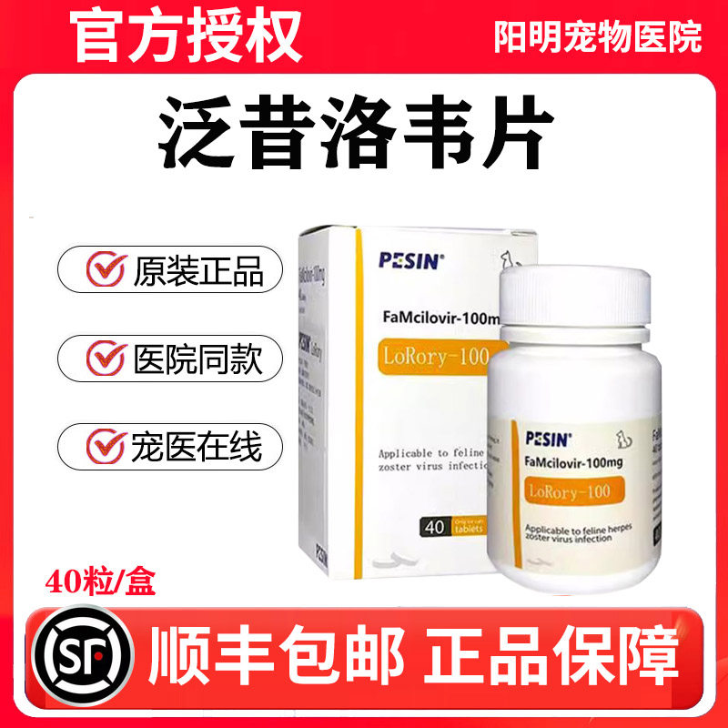 泛昔洛韦片猫咪猫鼻支营养片瑞维希40片整盒猫泛昔洛韦片医院同款,宠物/宠物食品及用品,狗特色保健品,淘宝优惠券,粉丝福利购,淘宝优惠卷