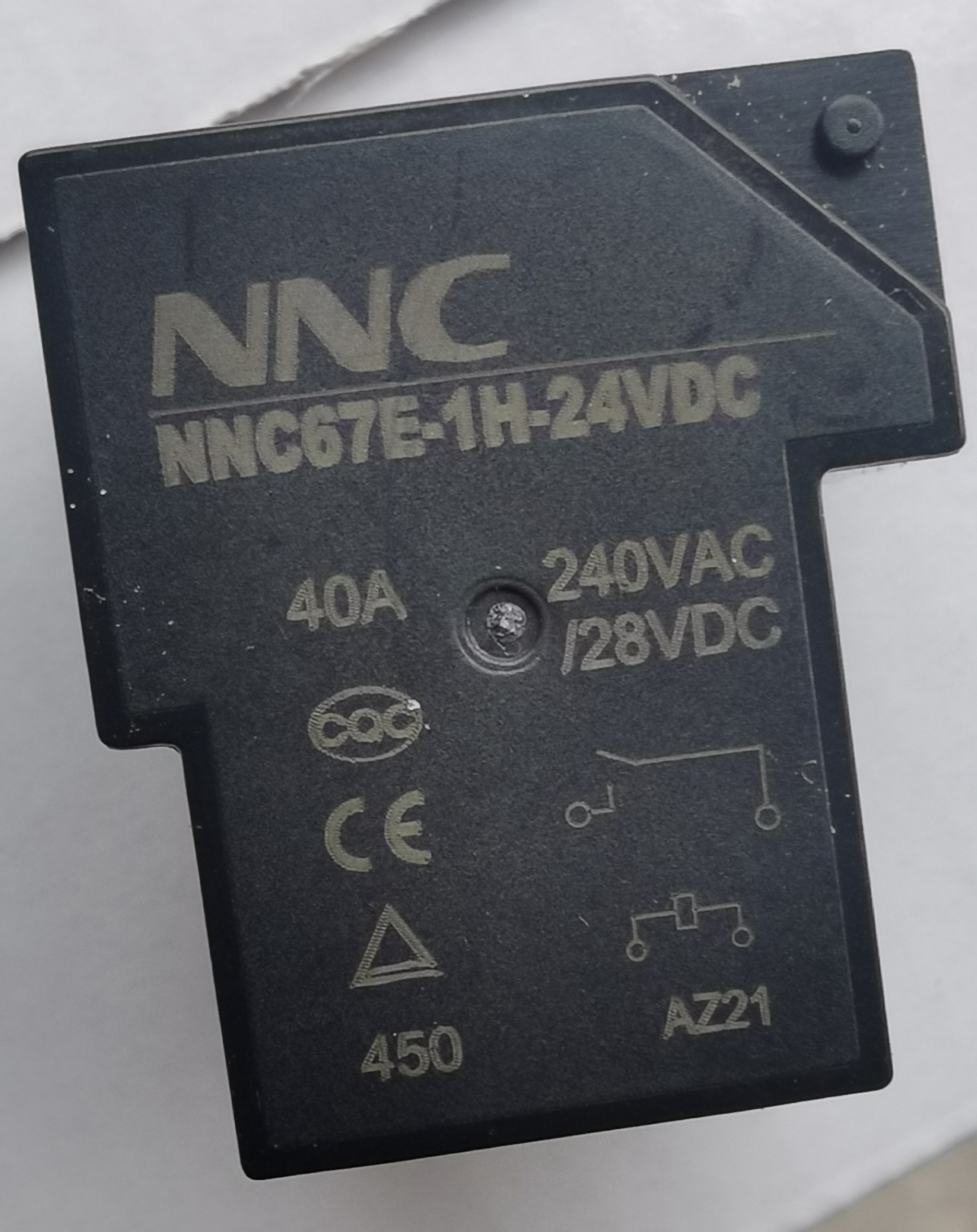 全新欣大继电器HHC67E(T90)-1H-40A-DC12V-DC24V 40A 50A 4脚