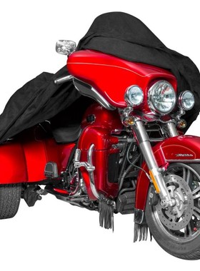 适用哈雷大滑翔印第安金翼新威骑领航者VT2000正三轮摩托车衣车罩